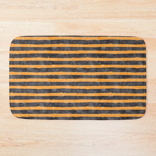 Item preview, Halloween Stripes (black and orange) designed and sold by littlearrow.