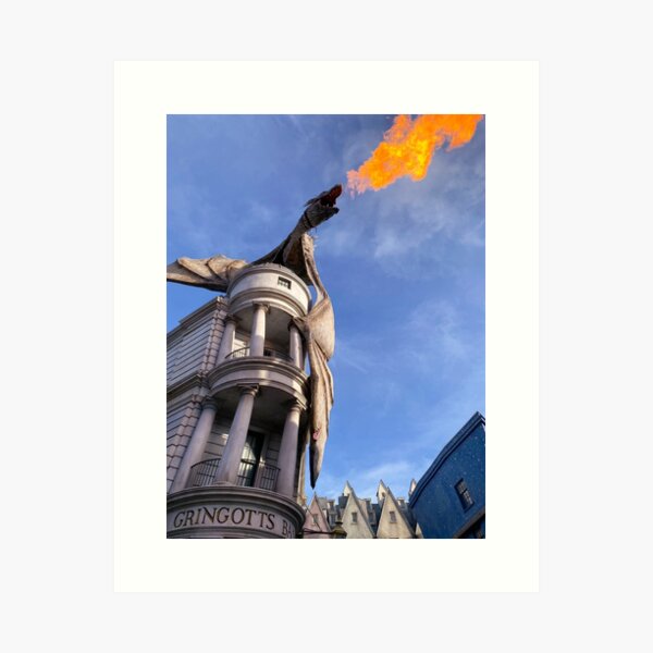 Item preview, Gringotts Dragon Breathing Fire UO designed and sold by WithASmilePhoto.