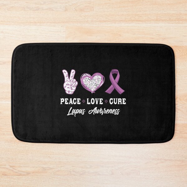 Item preview, Peace Love Cure Lupus Awareness Men Women Kids designed and sold by wymanlynna.