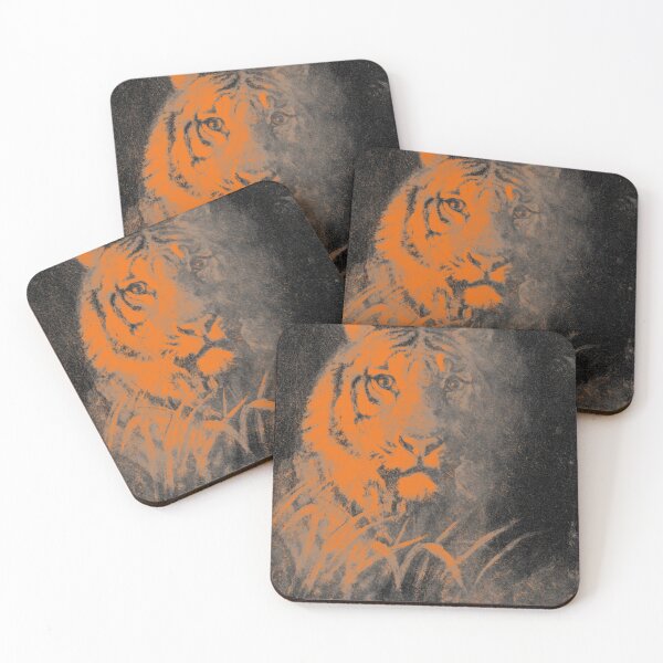 Item preview, Bengal Tiger Stencil designed and sold by RapTops.