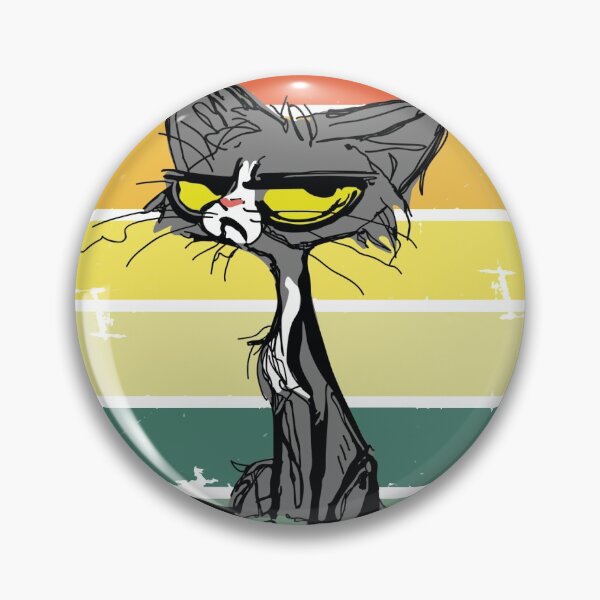 Item preview, Funny Meh Cat Gift for Cat Lovers T-Shirt designed and sold by 10-windo.