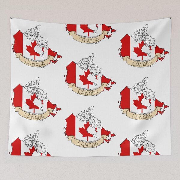 Item preview, Canada Flag Map designed and sold by SofiaSava01.