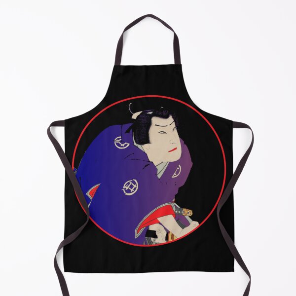 Item preview, Kabuki Theatre Actor In Purple Robe (Version) by Toyohara Kunichika #4 designed and sold by Roger-C.