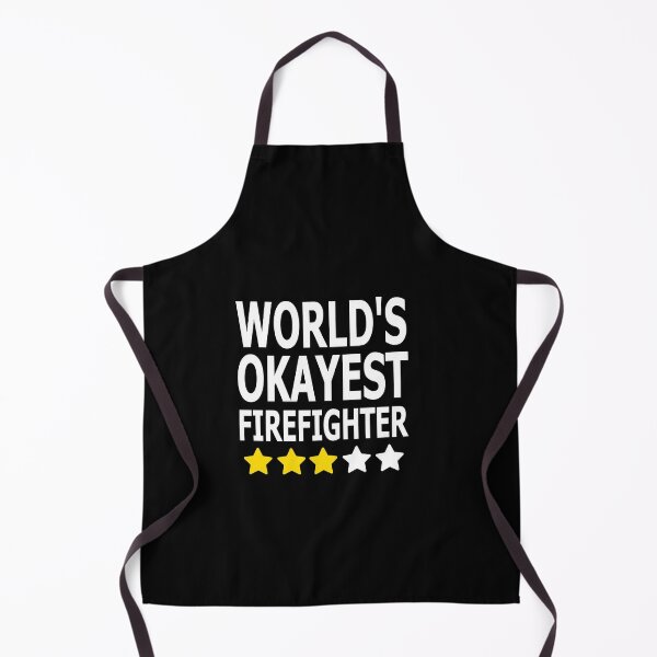Item preview, worlds okayest Firefighter, #Firefighter designed and sold by Boum04.