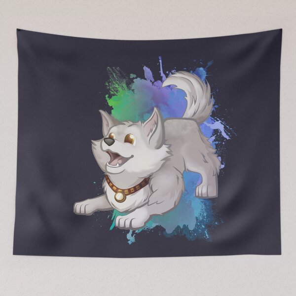 Item preview, Alaskan Malamute Puppy Dog (White wolf like Pet) designed and sold by Tazmaa.