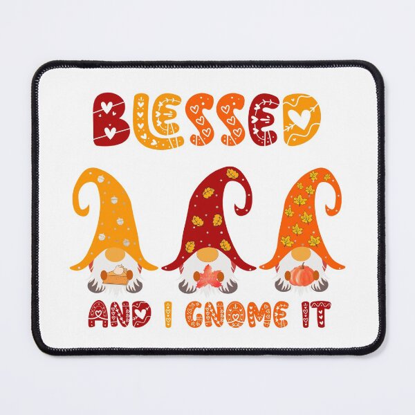 Item preview, Blessed and I Gnome It - Fall Thanksgiving Gifts designed and sold by younghopes.