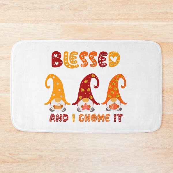 Item preview, Blessed and I Gnome It - Fall Thanksgiving Gifts designed and sold by younghopes.