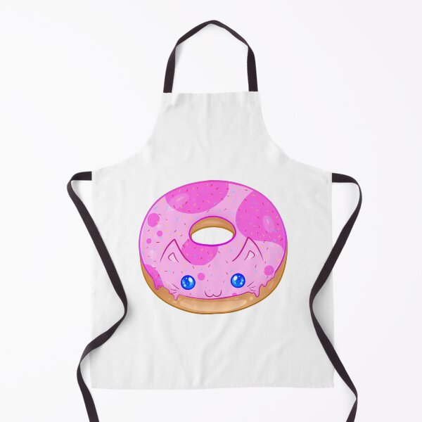 Item preview, Kawaii Strawberry Kitty Donut designed and sold by With Love, InspireMari.
