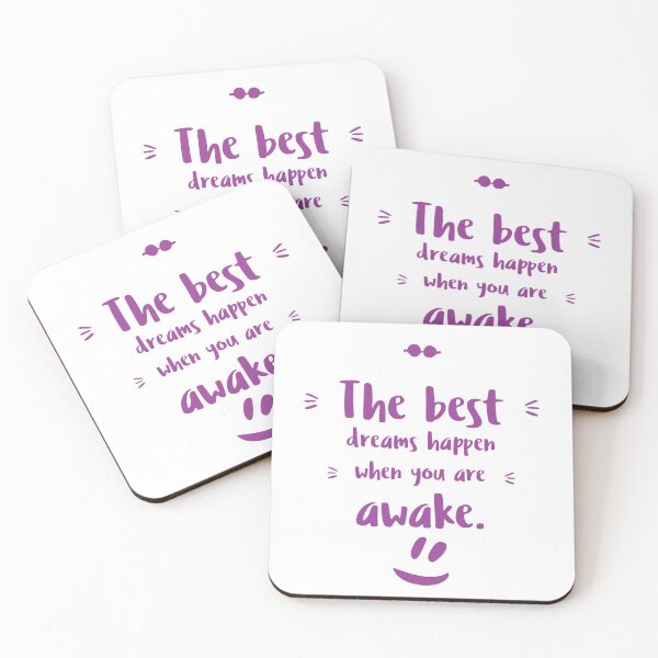 Item preview, The Best Dreams Happen When You Are Awake 32 designed and sold by Fit & Fun  Gallery.