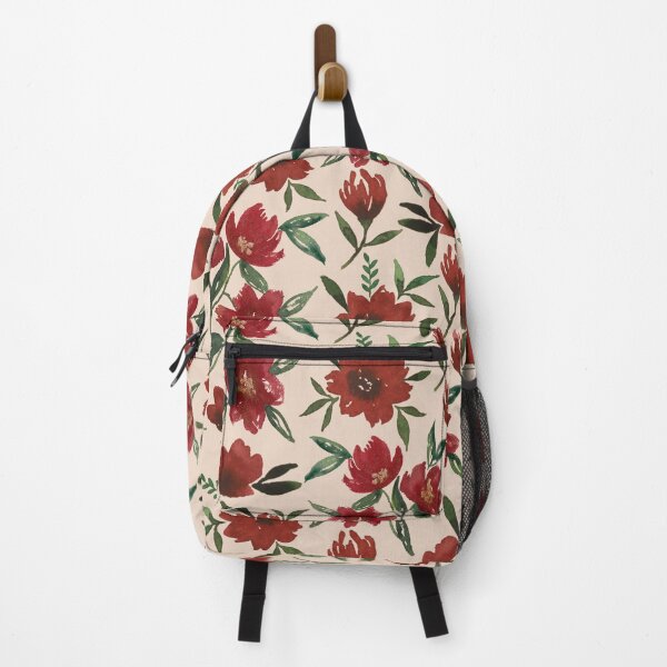 Item preview, Red Fall Flowers designed and sold by Lauren Ullrich.