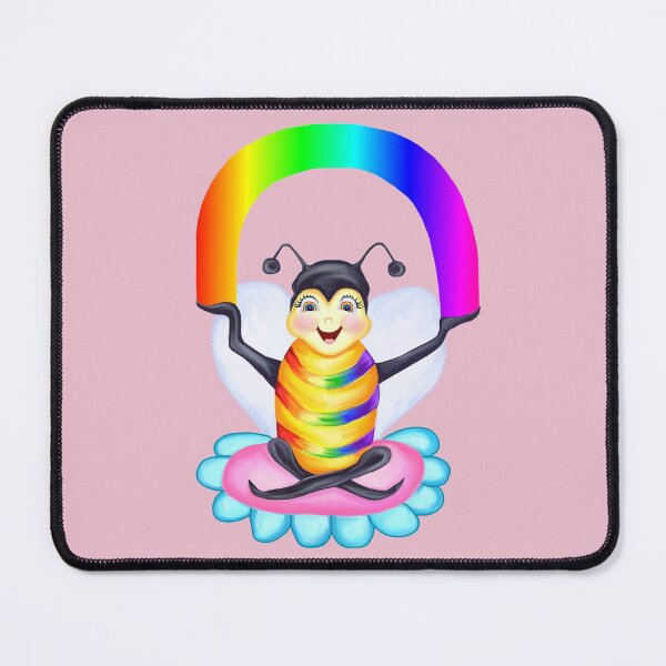 Item preview, Rainbow Spectrum Bee designed and sold by Deborah Camp.
