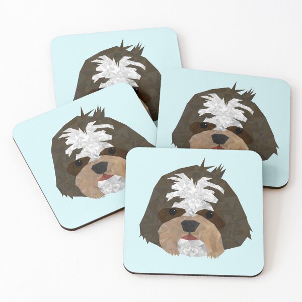 Item preview, Geometric Shih Tzu designed and sold by Geometrico22.