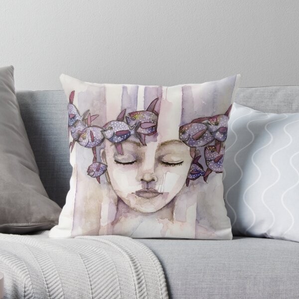 Traffic Jams Throw Pillow