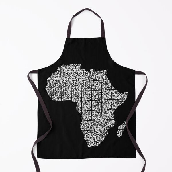Item preview,  Africa código QR (Blanco) designed and sold by ThomBlue.