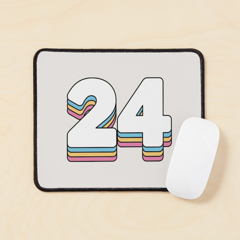 Number 24 Stickers for Sale