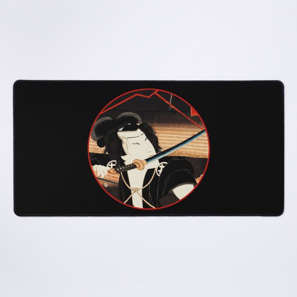 Item preview, Samurai Warrior With Sword Between Teeth by Toyohara Kunichika #6 designed and sold by Roger-C.