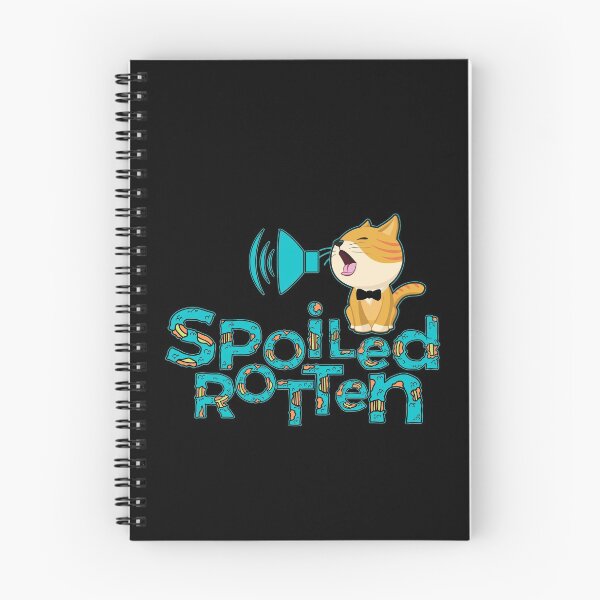 Item preview, Spoiled Rotten Funny Meowing Kitten With Volume Icon designed and sold by BeeZBeez.
