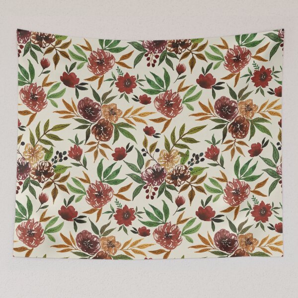 Item preview, Autumn Flowers designed and sold by Lauren Ullrich.