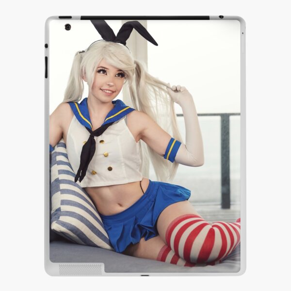 "Belle Delphine Shimakaze Azur Lane cosplay" iPad Case & Skin for Sale