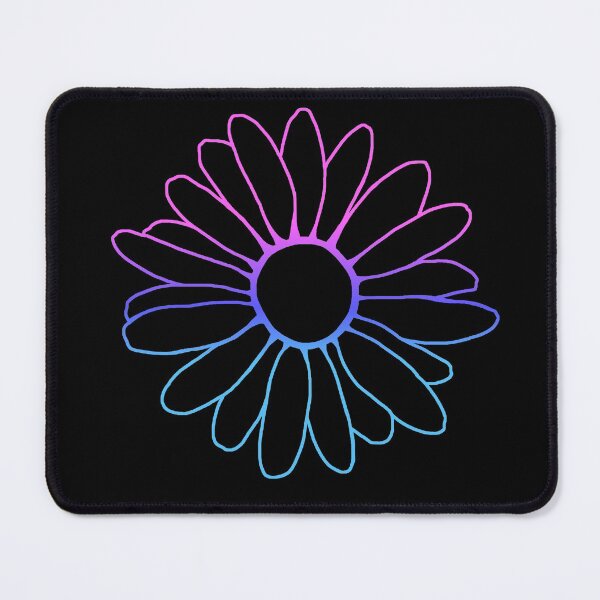 Item preview, Blue Purple Flower Outline designed and sold by Deborah Camp.