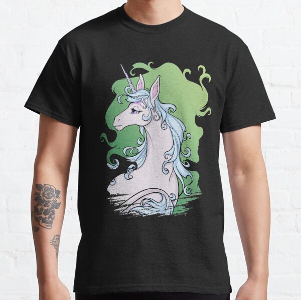 The Last Unicorn Molly Grue Green Classic T-Shirt