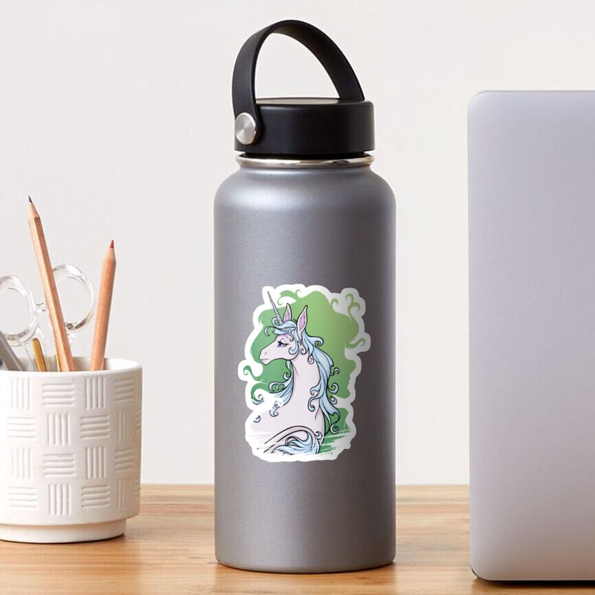 The Last Unicorn Molly Grue Green Sticker