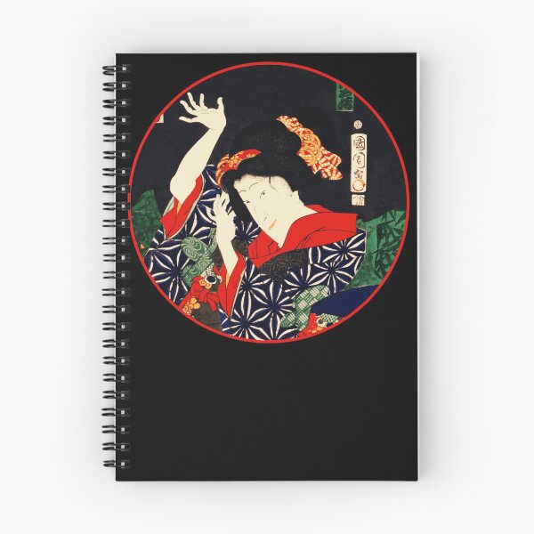 Item preview, Kabuki Actor Geisha Hand Dance by Toyohara Kunichika #9 designed and sold by Roger-C.