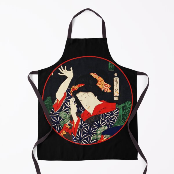 Item preview, Kabuki Actor Geisha Hand Dance by Toyohara Kunichika #9 designed and sold by Roger-C.