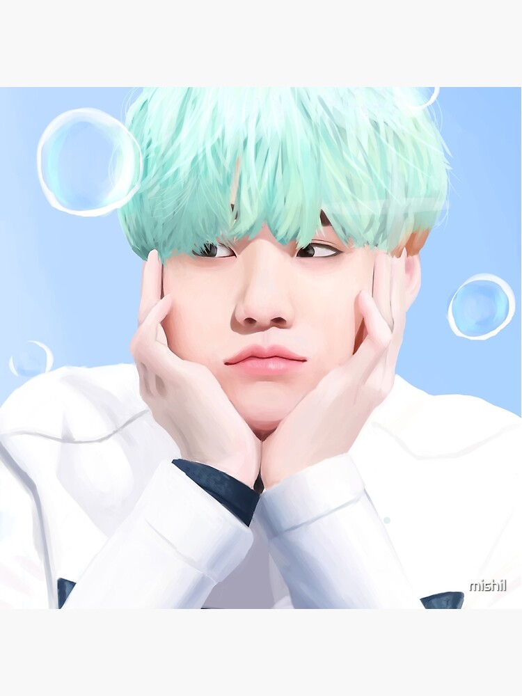 Mint Hair Suga | Tote Bag