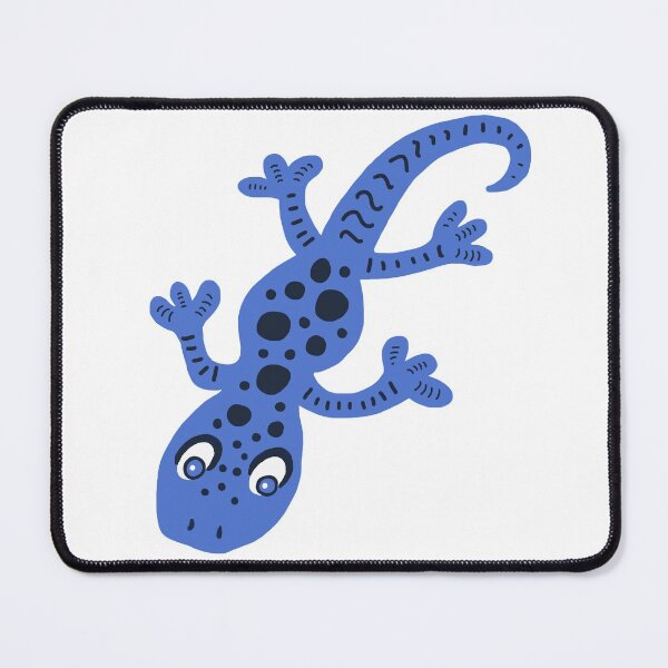 Item preview, Blue Gecko Lizard Drawing with Spots designed and sold by OneLook.