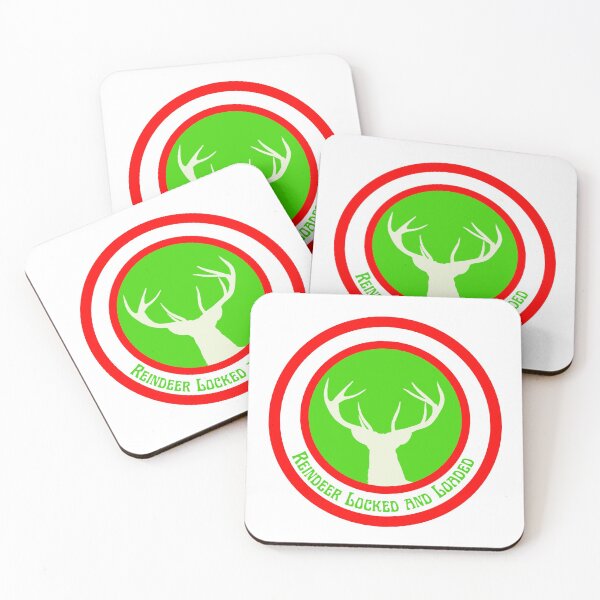 Item preview, Reindeer Locked and Loaded designed and sold by artistoutfitter.