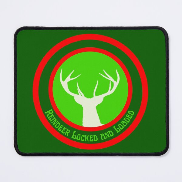Item preview, Reindeer Locked and Loaded designed and sold by artistoutfitter.