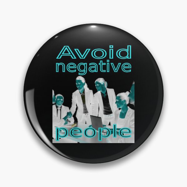 Item preview, avoid negative people designed and sold by CottagePop.