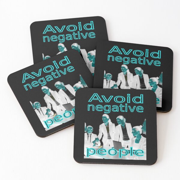 Item preview, avoid negative people designed and sold by CottagePop.