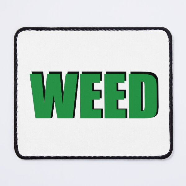 Item preview, CANNABIS TYPOGRAPHY WEED GREEN FOR STONER designed and sold by WeedHighLife.