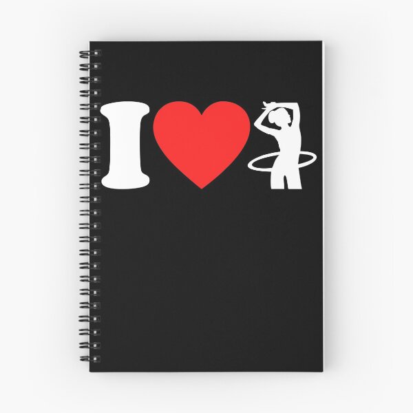 Item preview, I heart Hula Hulahoop, Hulagirl love designed and sold by DerNerd.