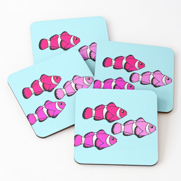 Item preview, Pink Clownfish Trio designed and sold by SchwagsDesigns.