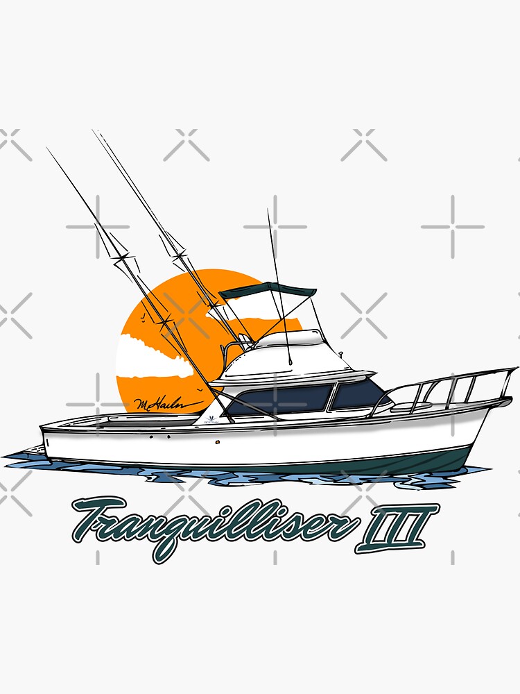 Tranquilliser III Sport Fishing Vessel | Sticker