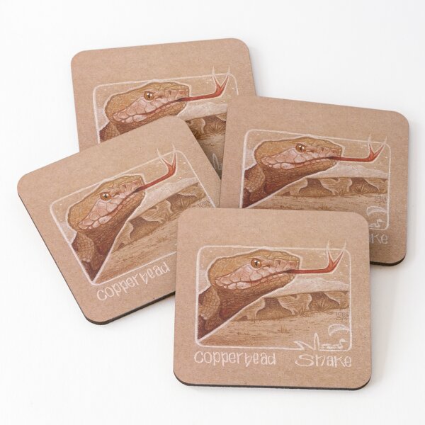 Item preview, Copperhead Snake designed and sold by LoisaArt.