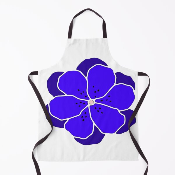 Item preview, blue flower design designed and sold by ZippysDesigns.