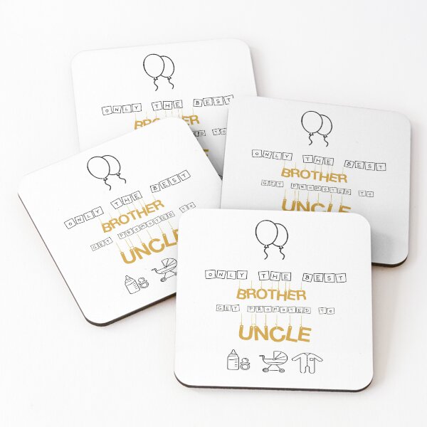 Item preview, Copy of First Time Uncles New Uncle Best Brothers Get Promoted to uncle Essential T-Shirt designed and sold by LilaDiams.