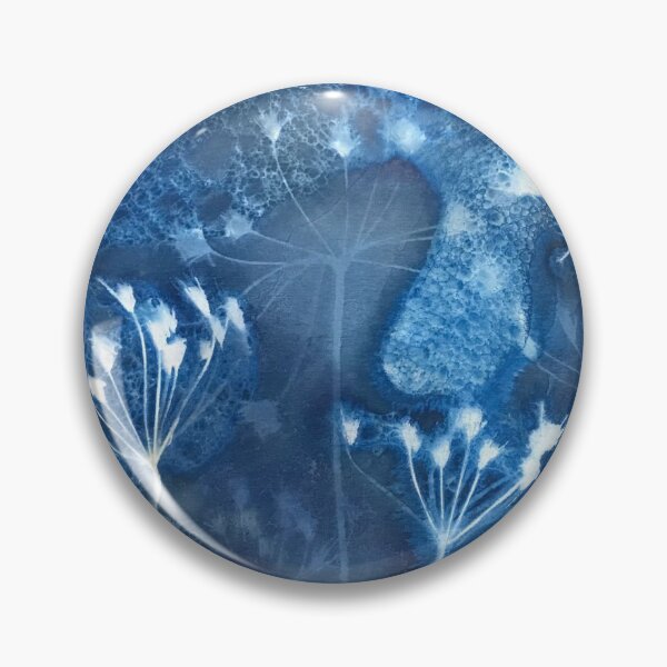 Item preview, Seed Heads - Bright Blue designed and sold by LBHCreations.