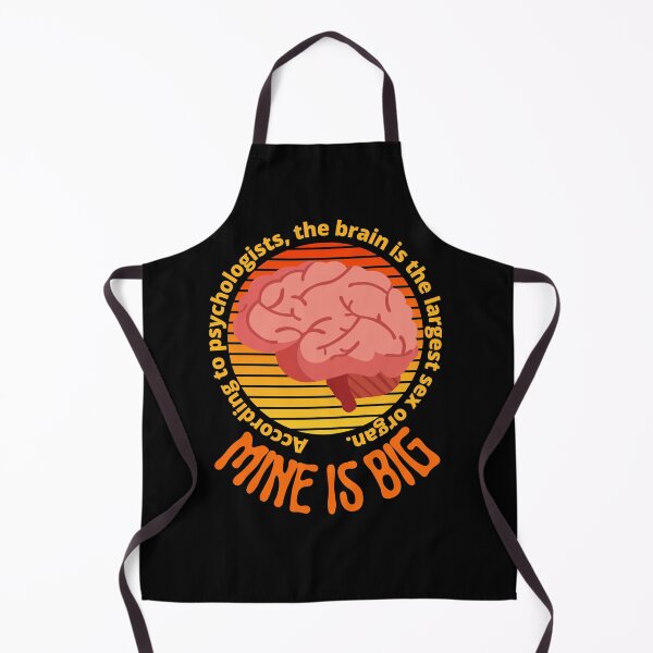 Item preview, Mine Is Big - Funny quote THE BRAIN designed and sold by libbergina.