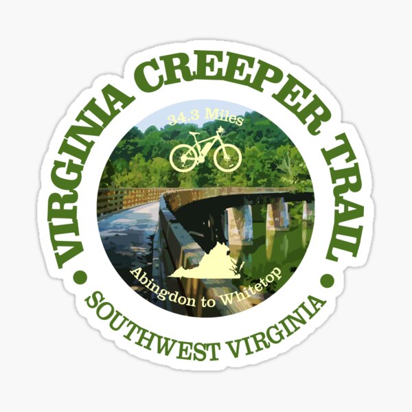 Item preview, Virginia Creeper Trail (cycling)2 designed and sold by curranmorgan.