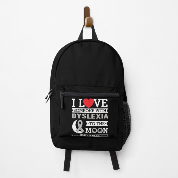 Item preview, I love someone with dyslexia to the moon and back designed and sold by FurioInc.
