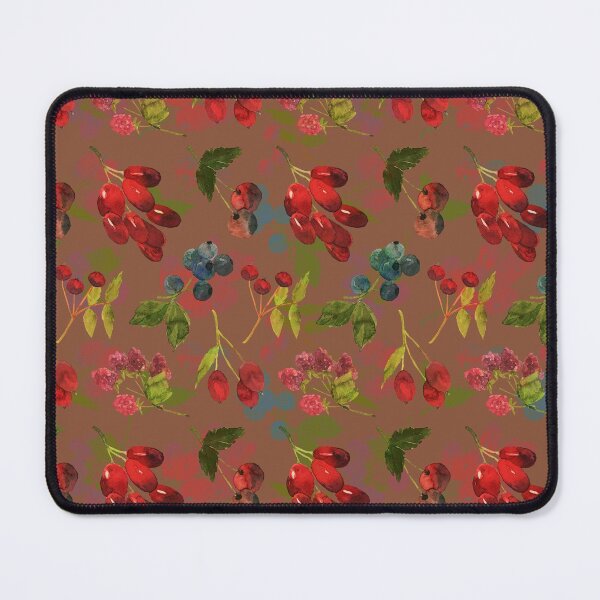 Item preview, Watercolor Woodlands Berry Pattern designed and sold by sleepyrun.