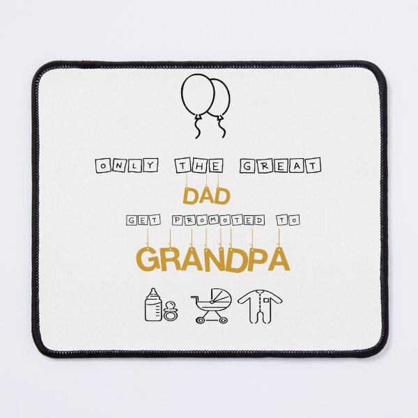 Item preview, First Time grandpa New grandpa New grandfather Best dad Get Promoted to grandpa Essential T-Shirt designed and sold by LilaDiams.