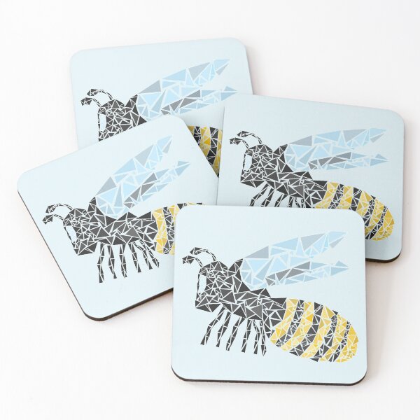 Item preview, Geometric Bee designed and sold by Geometrico22.