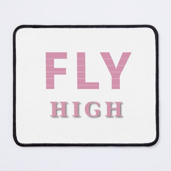 Item preview, Fly High Inspirational Typography Pink designed and sold by OneLook.