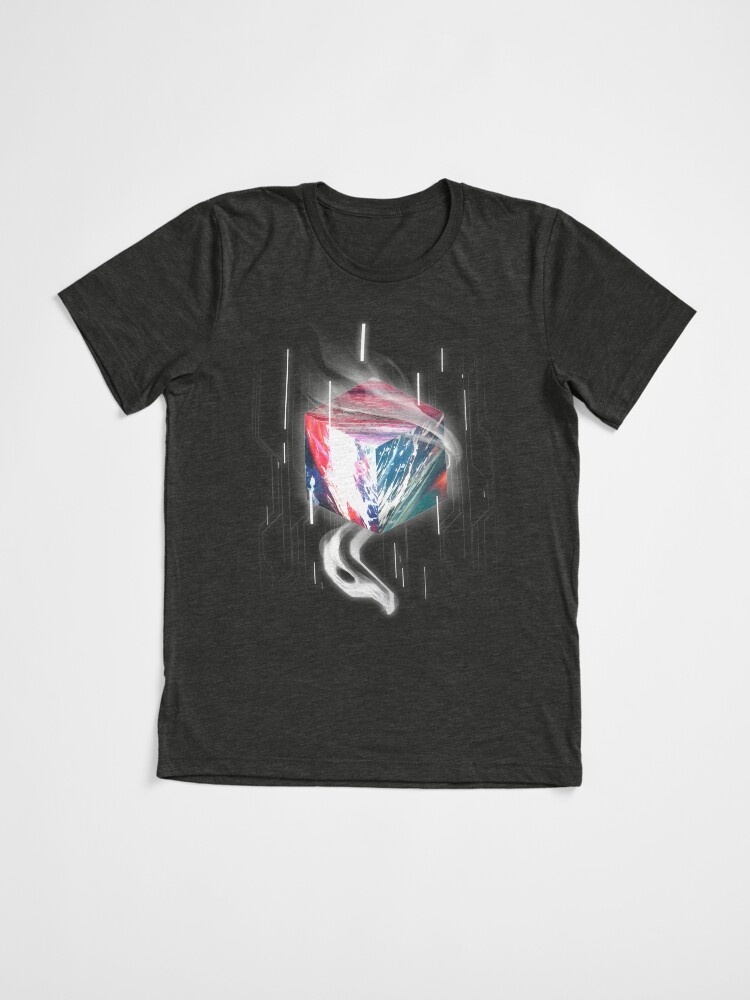 Thumbnail 3 of 7, Tri-blend T-Shirt, Texture Cube designed and sold by JoseOchoa.